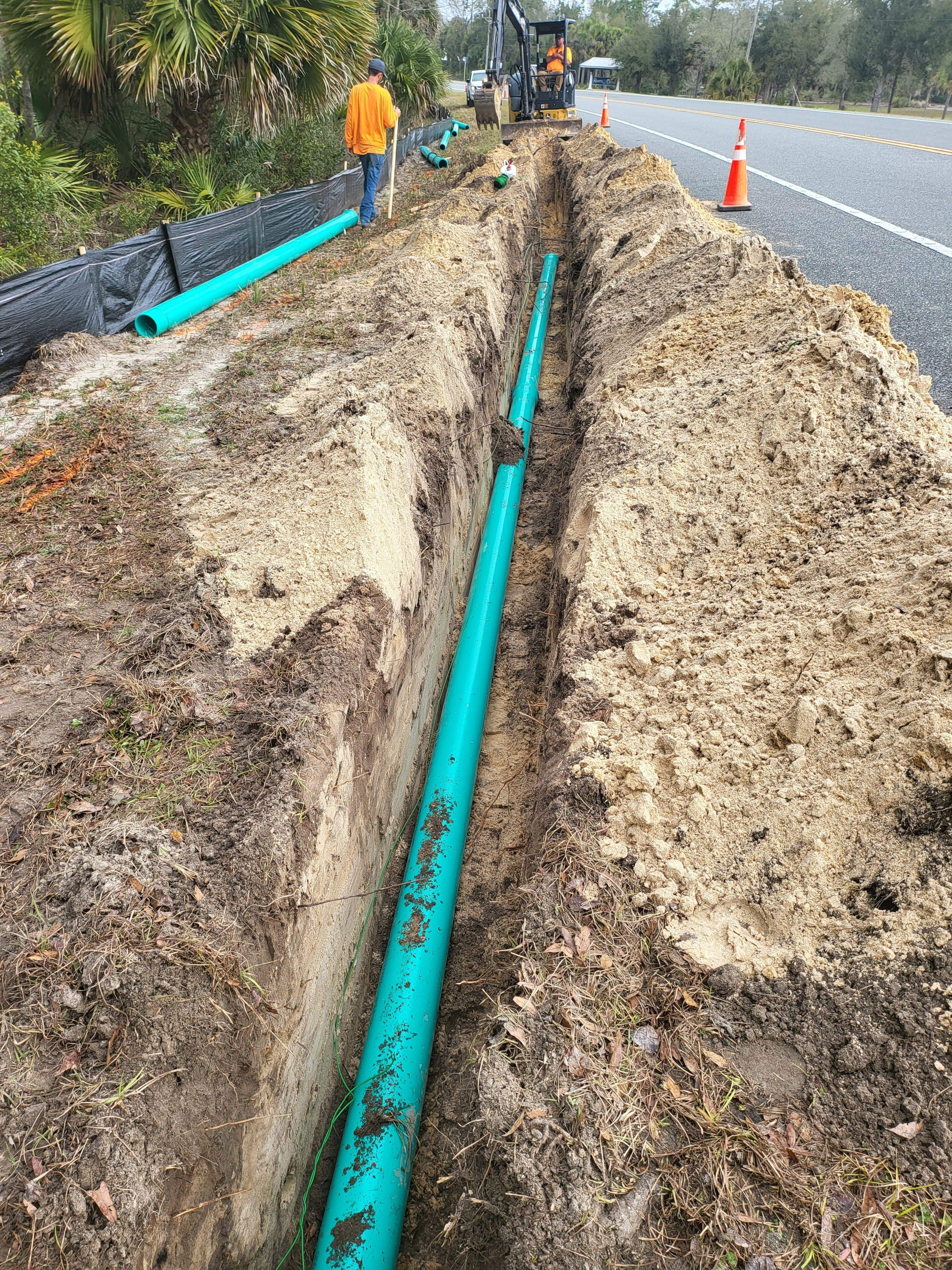 Underground Piping Construction